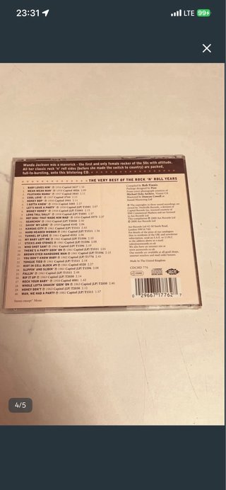 CD Wanda Jackson Queen of Rockabilly