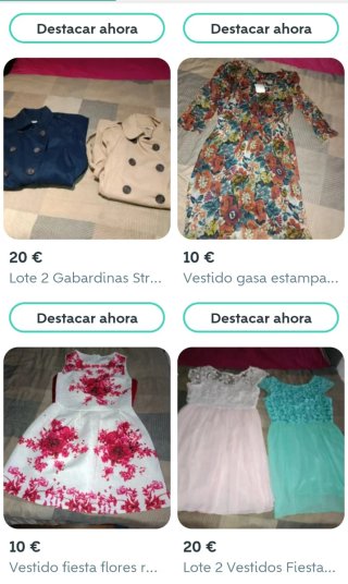 Lote Ropa Mujer talla S/M