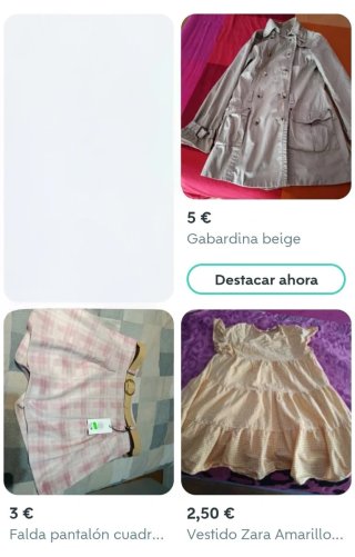Lote Ropa Mujer talla S/M