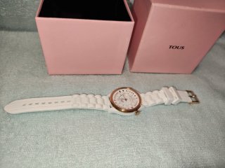 Reloj Tous Tender Time Blanco y Oro Rosa