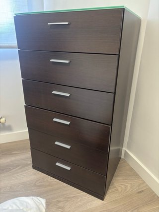 Dormitorio madera bengué