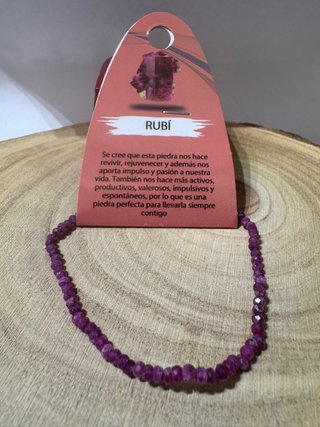 Pulsera de Rubí