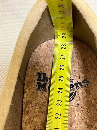 Mocassini Dr. Martens Pelle Beige/Marrone Tg 45
