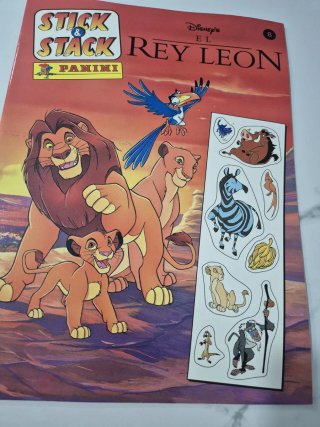 Libro Pegatinas El Rey León Panini