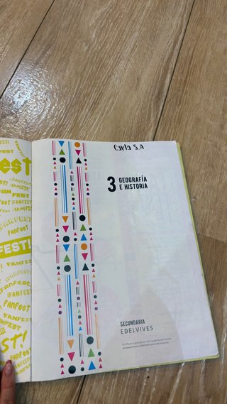 Libro, geografía e historia, Edelvives