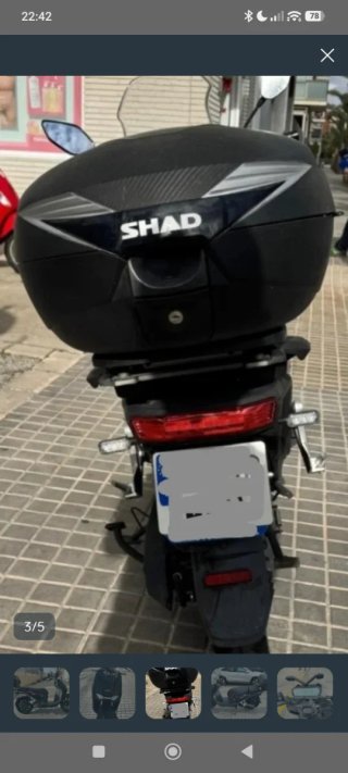 Super Soco CPX Scooter Eléctrica