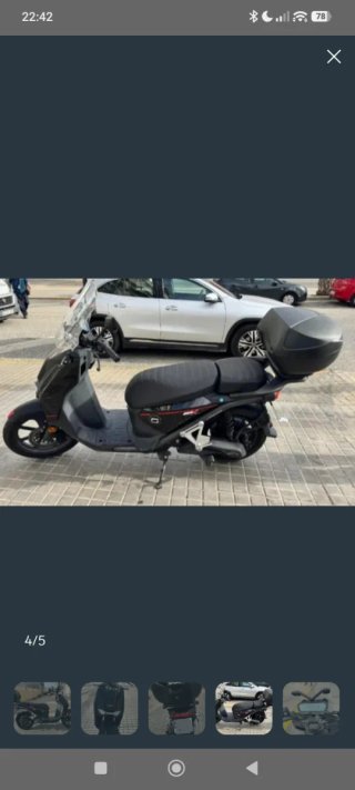 Super Soco CPX Scooter Eléctrica