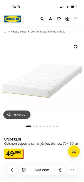 Camas infantiles IKEA KRITTER