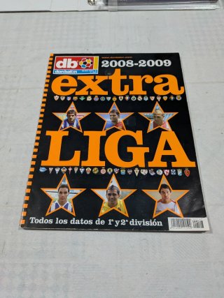 Revista Don Balón Extra Liga 2008-09 con apéndice