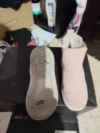 Botas rosas niña talla 31