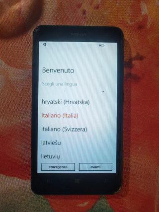 Nokia Lumia Windows Phone Nero