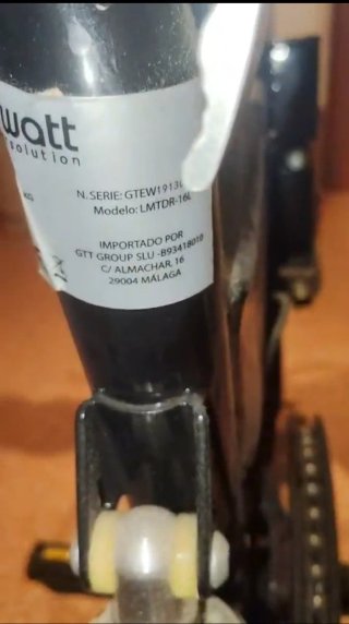 Bici eléctrica Ess Watt plegable