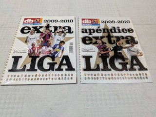 Revista Don Balón Extra Liga 2009-10 con apéndice
