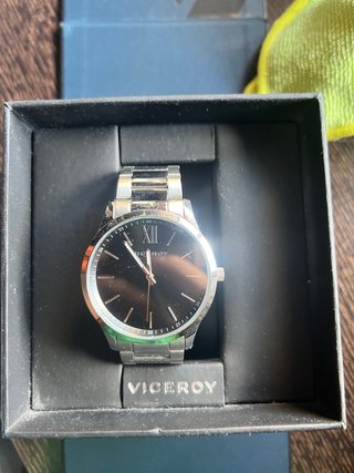 Reloj Viceroy Negro y Plateado