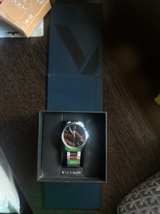 Reloj Viceroy Negro y Plateado