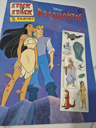 Libro Pegatinas Pocahontas Panini Disney