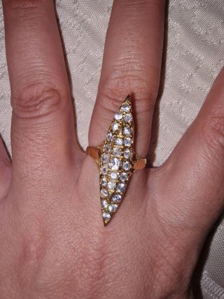 Anillo Oro 18k con Circonitas