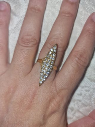 Anillo Oro 18k con Circonitas