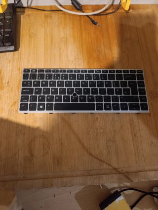 Teclado portátil HP