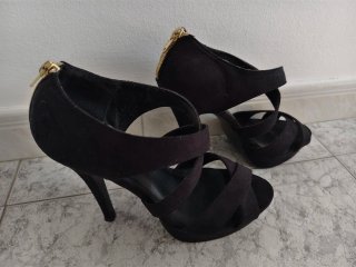 Sandalias de fiesta negras
