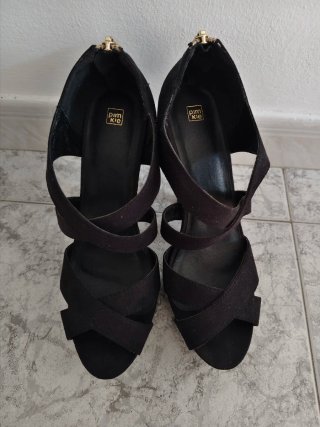 Sandalias de fiesta negras