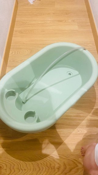 Cambiador Bañera Bebé Plegable Verde
