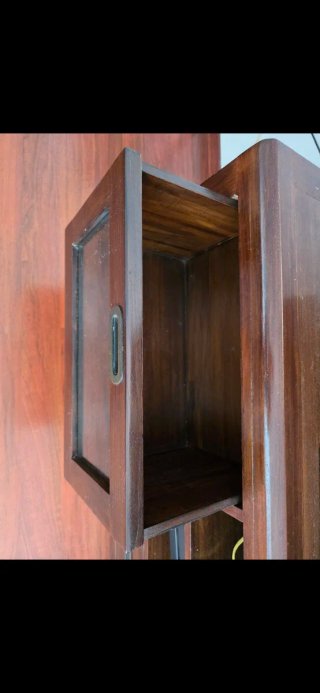 Mueble TV madera con cajones