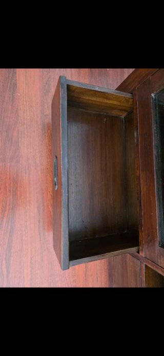 Mueble TV madera con cajones