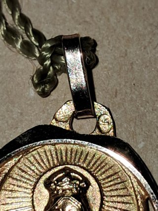 Escapulario Oro 18k