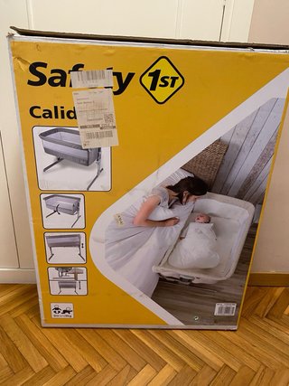 Cuna colecho Safety 1st gris