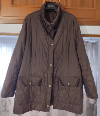 Parka GUERRAL guateada mujer marrón