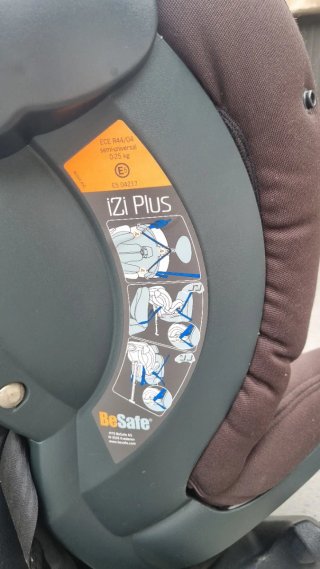 Silla coche BeSafe Izi Plus a contramarcha 0-25 kg