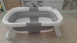 Bañera plegable bebé con cojín