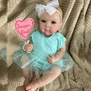 Muñeca reborn bebé silicona
