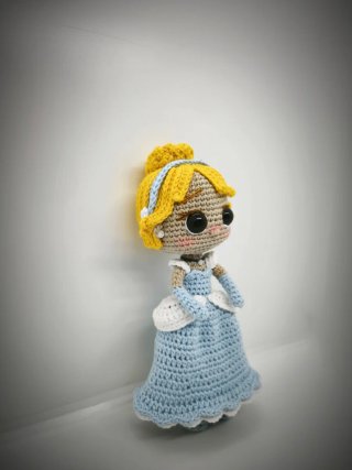 Amigurumi Cenicienta Disney Crochet
