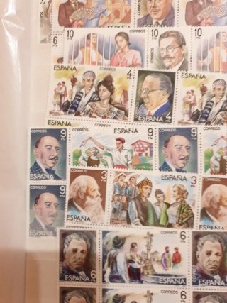 Colección sellos maestros Zarzuela 1984