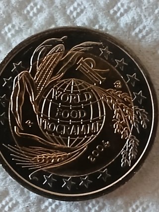 Moneda 2€ Italia 2004 World Food Programme