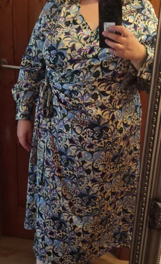 Vestido H&M estampado floral