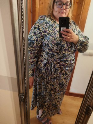 Vestido H&M estampado floral