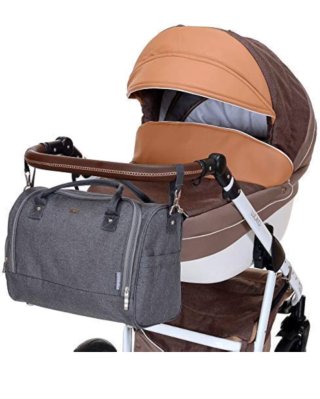 Bolso cambiador SYDNEY universal gris