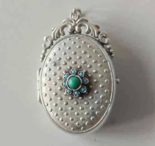 Relicario Vintage Plata de Ley