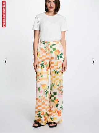 Pantalón Morgan Positano Linones Talla Única