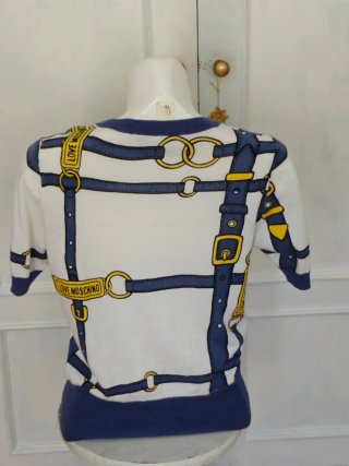 Love Moschino Camiseta Estampada Hebillas