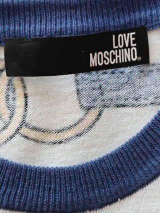 Love Moschino Camiseta Estampada Hebillas