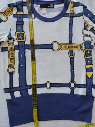Love Moschino Camiseta Estampada Hebillas