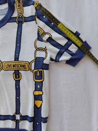 Love Moschino Camiseta Estampada Hebillas