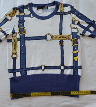 Love Moschino Camiseta Estampada Hebillas