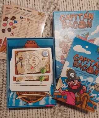 Capitán Bacon Juego de Mesa