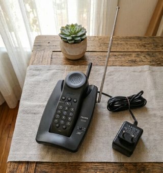 Teléfono Inalámbrico Philips Icana Base Cargador