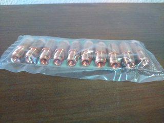 10 Bicos Soldadura p/ Tocha MIG 1,6mm M8 Novos